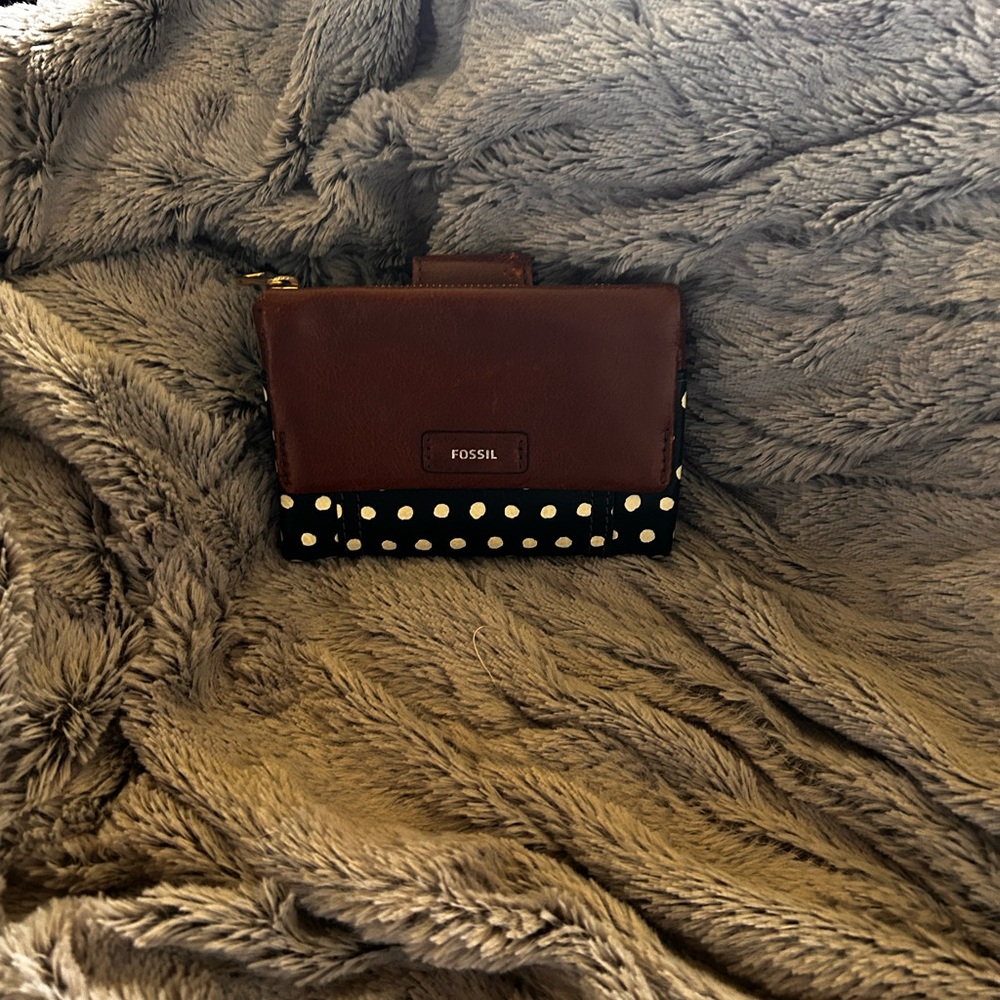 Fossil Brown and Black Women's Bag